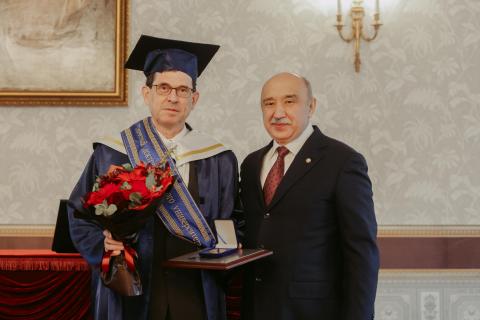 Профессору Университета Ростока Кристофу Шику присвоено звание Почетного доктора Казанского университета