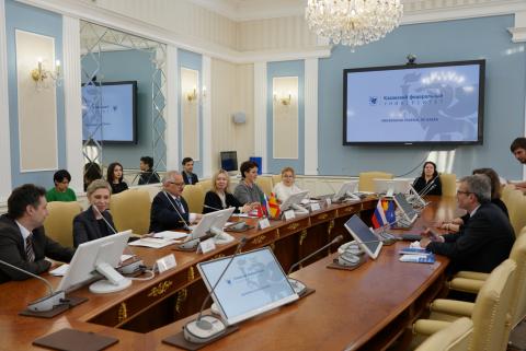 В КФУ прошла встреча с атташе по вопросам образования Посольства Королевства Испания в России