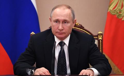 Владимир Путин обратился к россиянам из-за коронавируса