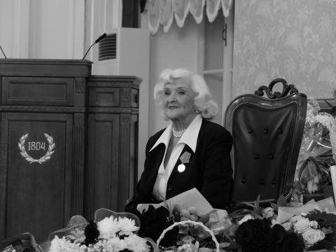 На 96-м году ушла из жизни Стелла Владимировна Писарева