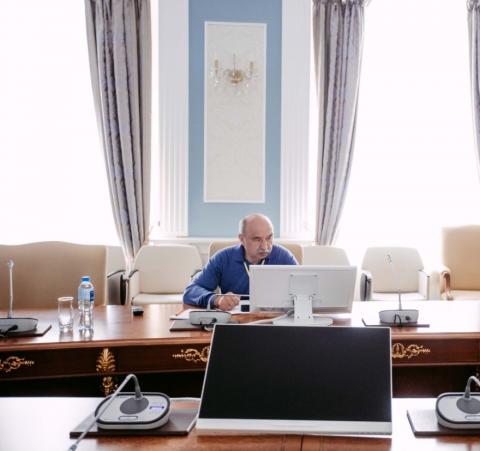 Ректор КФУ Ильшат Гафуров провел очередное рабочее совещание