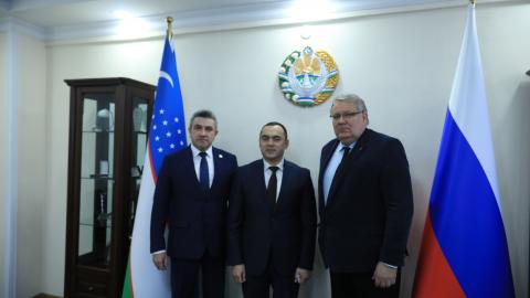 Продолжается визит руководства КФУ в Узбекистан 