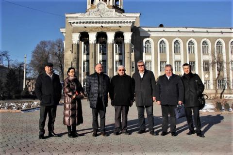 Представители КФУ посетили ряд вузов в Бишкеке