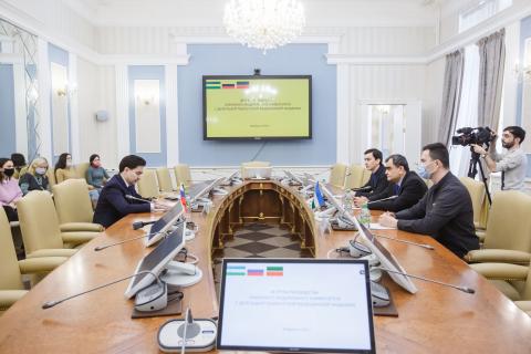 Казанский университет принимает делегацию Ташкентской медицинской академии