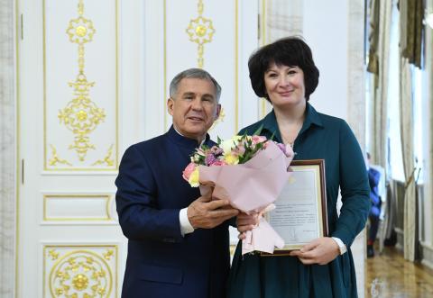Представитель КФУ отмечена Благодарностью Президента Татарстана