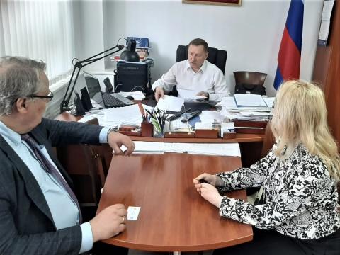 И.о. ректора КФУ встретился с главой представительства Россотрудничества в Казахстане