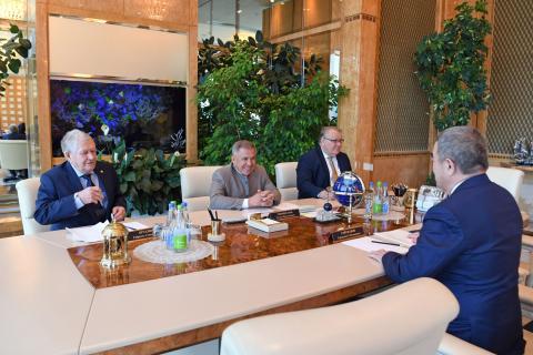 И.о. ректора КФУ принял участие во встрече Президента Татарстана с главой корпорации «Онтустик»