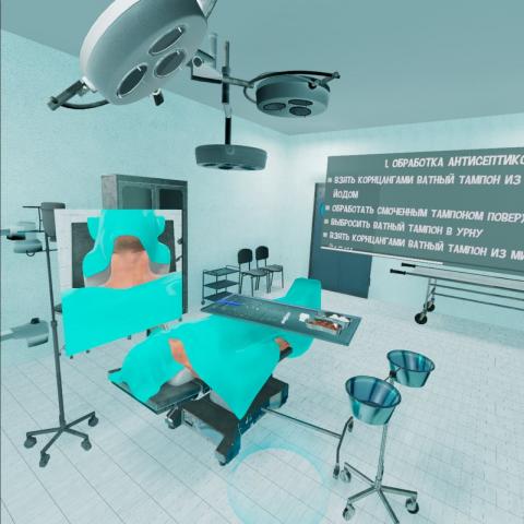 Студенты КФУ разрабатывают VR-приложение для обучения хирургов