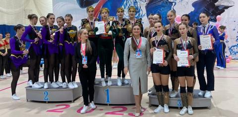 Сборные команды КФУ по фитнес-аэробике стали призерами всероссийских соревнований 