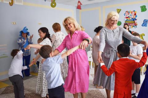 В детском саду КФУ «Мы вместе» состоялся выпускной