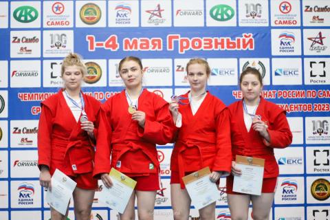 Студенты КФУ стали чемпионами России по самбо