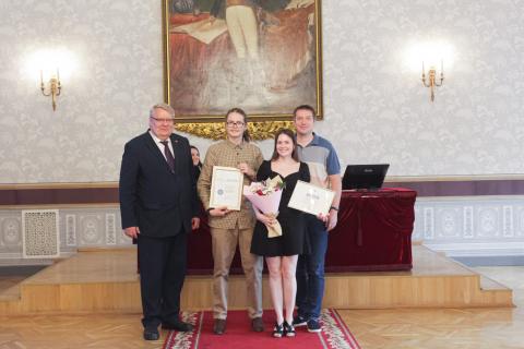 В КФУ наградили победителей конкурса на лучшую научную работу студентов