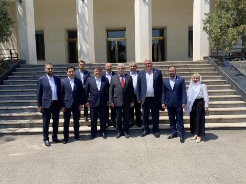 Ректор КФУ встретился с Чрезвычайным и Полномочным Послом РФ в Иране Алексеем Дедовым