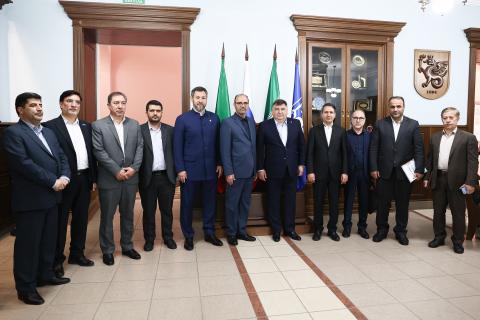 Ректор КФУ встретился с губернатором иранской провинции Восточный Азербайджан