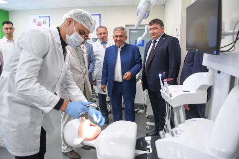 В КФУ открылась Многофункциональная стоматологическая поликлиника МСЧ