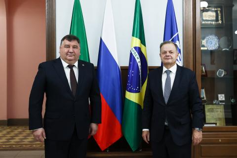 Чрезвычайный и Полномочный Посол Бразилии в РФ посетил КФУ
