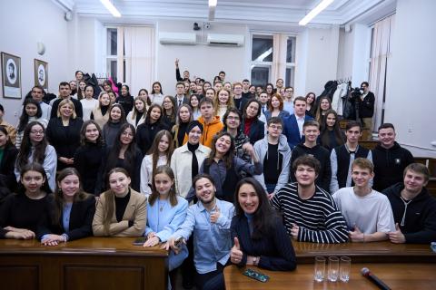 Студенты КФУ встретились с представителями мэрии Казани