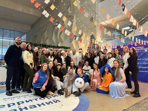 Дети сотрудников Казанского университета стали участниками «Новогоднего приключения»