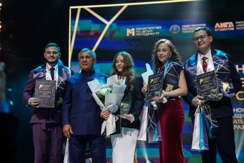 Представители КФУ стали победителями в восьми номинациях конкурса «Студент года Республики Татарстан»