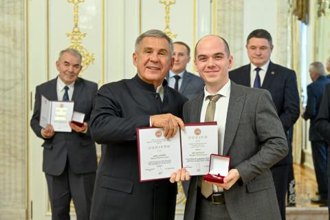 Ученые КФУ удостоены Госпремии Республики Татарстан
