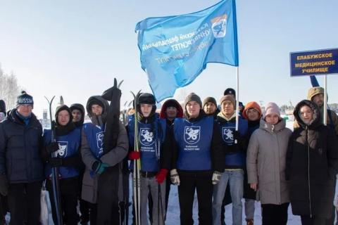 Студент Елабужского института КФУ занял первое место в «Лыжне Татарстана»