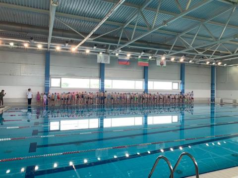 Ежегодные соревнования по плаванию среди детей завершились в КФУ