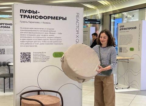  Пуфы-трансформеры разработала преподаватель КФУ
