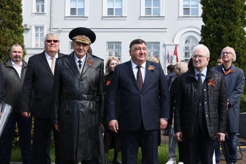 Ректор КФУ Ленар Сафин: «Наша главная задача – не дать молодому поколению забыть о том, какой ценой была завоевана эта Победа»