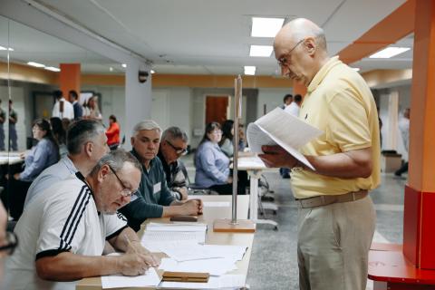В ходе учений в КФУ развернули сборный эвакуационный пункт