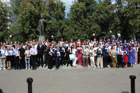 Дипломы выпускникам ИТИС вручили в КФУ