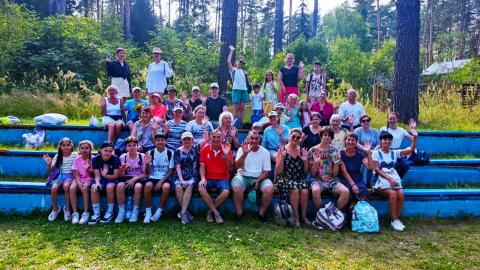 В УОЦ «Яльчик» подошли к концу выездные Дни здоровья для сотрудников КФУ и их семей