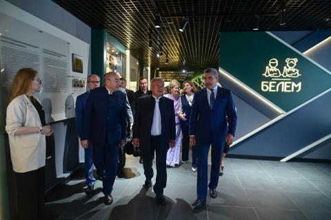 В КФУ при участии Раиса Татарстана открыли музей образования «Белем»