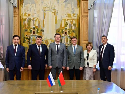Делегация КФУ посетила Белорусский государственный университет