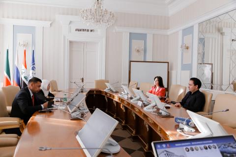 В КФУ обсудили сотрудничество с Высшим институтом подготовки и повышения квалификации руководящих кадров Ирака