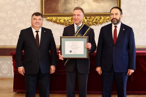 Игорю Шувалову присвоили звание почетного доктора Казанского университета