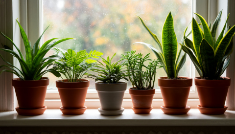 Какие растения лучше убрать с подоконников в отопительный сезон, рассказали в КФУ 