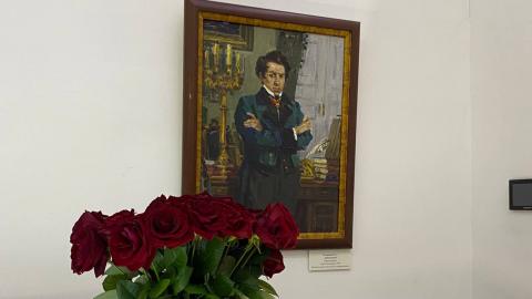 В КФУ прошло открытие выставки «Лобачевский. Свет в военной мгле»