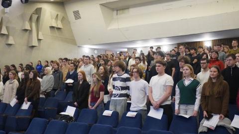 Студенты КФУ приняли участие в Военно-патриотическом диктанте