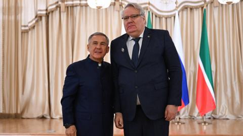 Первый проректор КФУ – заслуженный деятель науки России