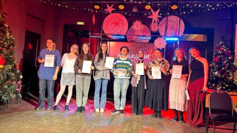 В Казанском федеральном состоялась «Арт-елка»