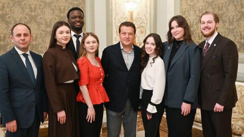 Мэр Казани встретился со студентами КФУ
