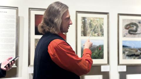 «Две линии жизни»: в КФУ прапраправнук Лобачевского открыл фотовыставку