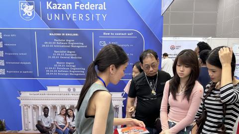 КФУ впервые принял участие в международной выставке The Star Education Fair в Куала-Лумпур