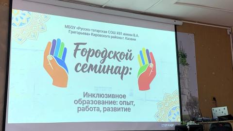 КФУ представил модель сопровождения инклюзивных школ «Ихлас» на экспертной площадке