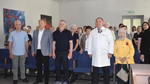 В Университетской клинике КФУ прошло торжественное мероприятие, посвященное 81-ой годовщине Победы