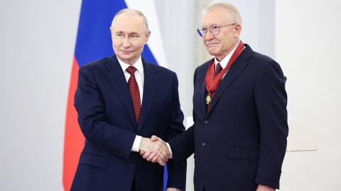 Олег Морозов награжден орденом «За заслуги перед Отечеством» II степени