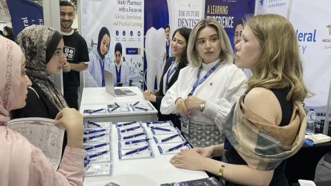 Филиал КФУ в Каире представляет российское образование на международной выставке Edugate