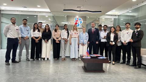 КФУ провел олимпиаду для иностранных граждан в Нью-Дели