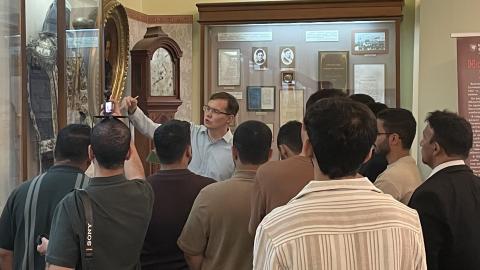 Казанский федеральный принял делегацию Омана 