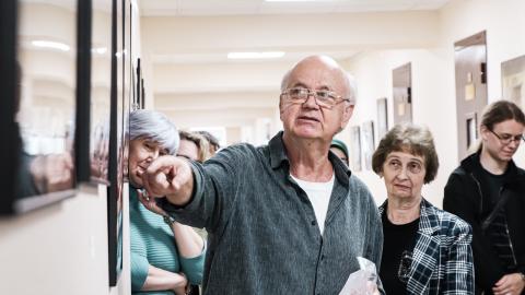 «Семидесятый июль»: в КФУ открылась выставка фотографий Владимира Юринова 